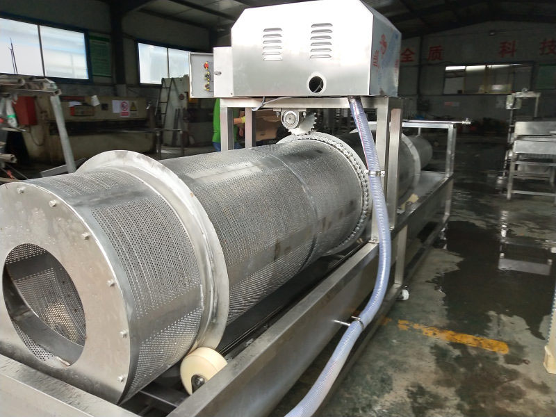 鱿鱼滚筒清洗机